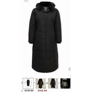 Torrid Weather Protection Fur-lined Hooded Black Parka